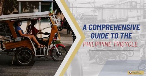 pulandit tricycle|A Comprehensive Guide to the Philippine Tricycle.